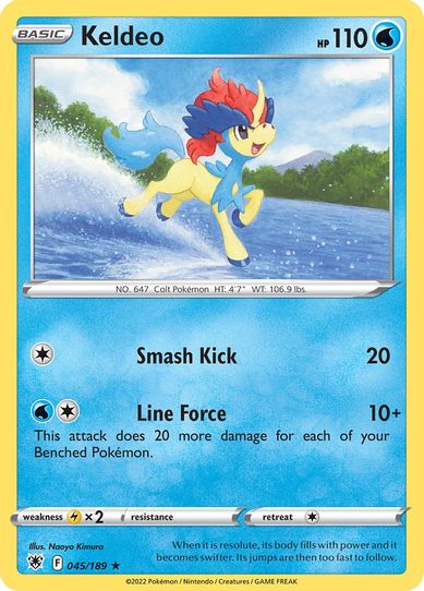 Keldeo 045/189 [Deck Exclusives]
