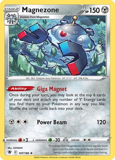 Magnezone 107/189 [Deck Exclusives]