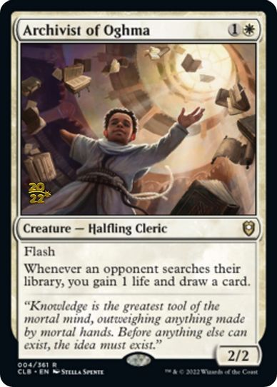 Archivist of Oghma (4) [Prerelease Cards]