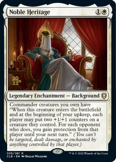 Noble Heritage (35) [Prerelease Cards]