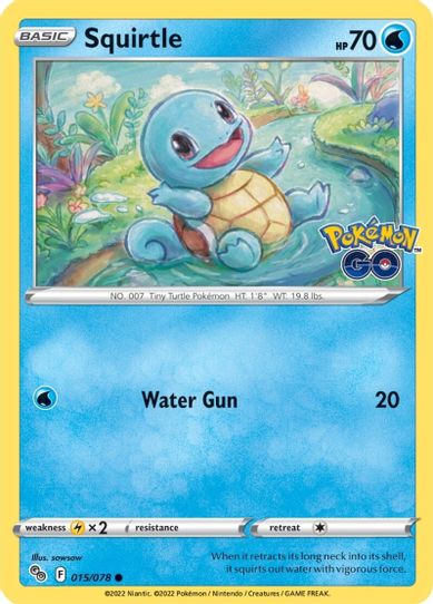 Squirtle (015/078) [Pokemon GO]