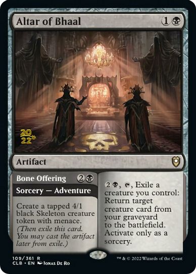 Altar of Bhaal (109) [Prerelease Cards]