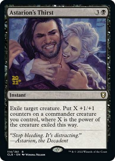 Astarion's Thirst (114) [Prerelease Cards]