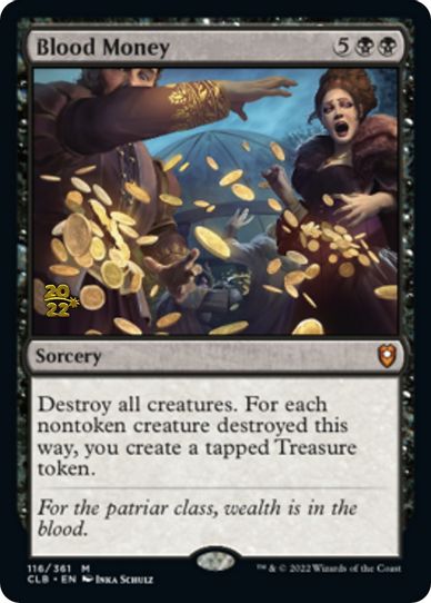 Blood Money (116) [Prerelease Cards]