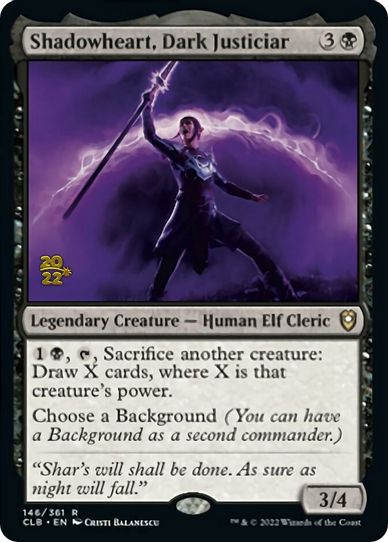 Shadowheart, Dark Justiciar (146) [Prerelease Cards]