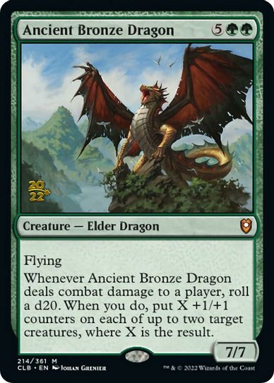 Ancient Bronze Dragon (214) [Prerelease Cards]