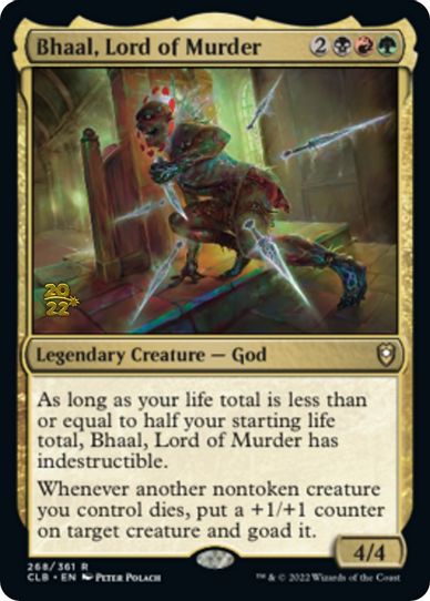 Bhaal, Lord of Murder (268) [Prerelease Cards]