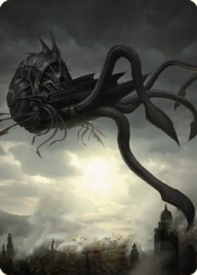Nautiloid Ship Art Card (80) [Art Series: Commander Legends: Battle for Baldur's Gate]