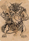 Thrakkus the Butcher Art Card (77) [Art Series: Commander Legends: Battle for Baldur's Gate]