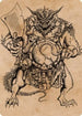 Thrakkus the Butcher Art Card (77) [Art Series: Commander Legends: Battle for Baldur's Gate]