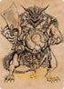 Thrakkus the Butcher Art Card (Gold-Stamped Signature) (77) [Art Series: Commander Legends: Battle for Baldur's Gate]