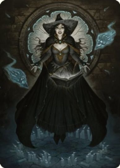 Tasha, the Witch Queen Art Card () (76) [Art Series: Commander Legends: Battle for Baldur's Gate]