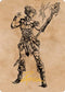 Neera, Wild Mage Art Card (Gold-Stamped Signature) (74) [Art Series: Commander Legends: Battle for Baldur's Gate]