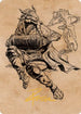 Korlessa, Scale Singer Art Card (Gold-Stamped Signature) (68) [Art Series: Commander Legends: Battle for Baldur's Gate]