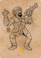 Jan Jansen, Chaos Crafter Art Card (Gold-Stamped) (66) [Art Series: Commander Legends: Battle for Baldur's Gate]