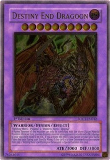 Destiny End Dragoon (UTR) (LODT-EN042) [Light of Destruction]