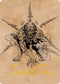 Bhaal, Lord of Murder Art Card (Gold-Stamped Signature) (63) [Art Series: Commander Legends: Battle for Baldur's Gate]