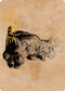 Wilson, Refined Grizzly Art Card (Gold-Stamped Signature) (60) [Art Series: Commander Legends: Battle for Baldur's Gate]