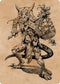 Taunting Kobold Art Card (57) [Art Series: Commander Legends: Battle for Baldur's Gate]