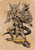 Taunting Kobold Art Card (Gold-Stamped Signature) (57) [Art Series: Commander Legends: Battle for Baldur's Gate]
