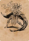 Livaan, Cultist of Tiamat Art Card (55) [Art Series: Commander Legends: Battle for Baldur's Gate]