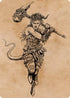 Karlach, Fury of Avernus Art Card () (54) [Art Series: Commander Legends: Battle for Baldur's Gate]