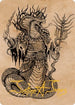 Sivriss, Nightmare Speaker Art Card () (Gold-Stamped Signature) (51) [Art Series: Commander Legends: Battle for Baldur's Gate]