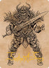 Sarevok, Deathbringer Art Card (Gold-Stamped Signature) (50) [Art Series: Commander Legends: Battle for Baldur's Gate]