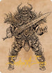 Sarevok, Deathbringer Art Card (Gold-Stamped Signature) (50) [Art Series: Commander Legends: Battle for Baldur's Gate]