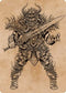 Sarevok, Deathbringer Art Card (50) [Art Series: Commander Legends: Battle for Baldur's Gate]