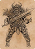 Sarevok, Deathbringer Art Card (50) [Art Series: Commander Legends: Battle for Baldur's Gate]