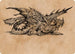 Ancient Brass Dragon Art Card () (49) [Art Series: Commander Legends: Battle for Baldur's Gate]