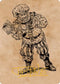 Volo, Itinerant Scholar Art Card (Gold-Stamped Signature) (48) [Art Series: Commander Legends: Battle for Baldur's Gate]