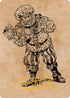 Volo, Itinerant Scholar Art Card (Gold-Stamped Signature) (48) [Art Series: Commander Legends: Battle for Baldur's Gate]