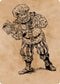 Volo, Itinerant Scholar Art Card (48) [Art Series: Commander Legends: Battle for Baldur's Gate]