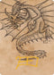 Ancient Gold Dragon Art Card () (Gold-Stamped Signature) (44) [Art Series: Commander Legends: Battle for Baldur's Gate]