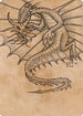 Ancient Gold Dragon Art Card () (44) [Art Series: Commander Legends: Battle for Baldur's Gate]