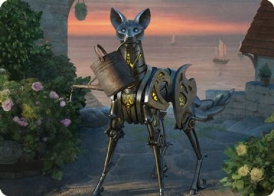 Clockwork Fox Art Card (43) [Art Series: Commander Legends: Battle for Baldur's Gate]