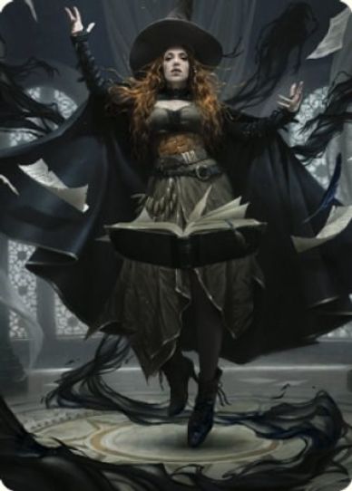 Tasha, the Witch Queen Art Card () (41) [Art Series: Commander Legends: Battle for Baldur's Gate]