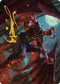 Raphael, Fiendish Savior Art Card () (Gold-Stamped Signature) (40) [Art Series: Commander Legends: Battle for Baldur's Gate]