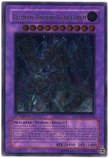Ultimate Ancient Gear Golem (UTR) (LODT-EN043) [Light of Destruction]