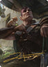 Minsc & Boo, Timeless Heroes Art Card () (Gold-Stamped Signature) (38) [Art Series: Commander Legends: Battle for Baldur's Gate]