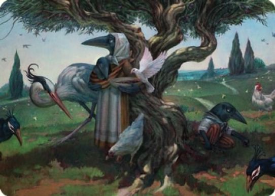 Kindred Discovery Art Card (29) [Art Series: Commander Legends: Battle for Baldur's Gate]