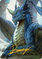 Young Blue Dragon Art Card (Gold-Stamped Signature) (27) [Art Series: Commander Legends: Battle for Baldur's Gate]