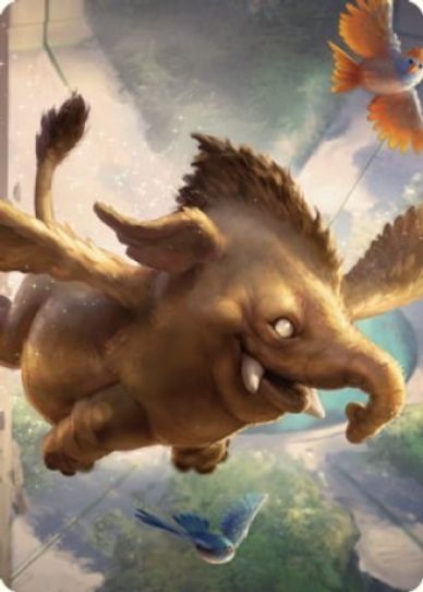 Hollyphant Art Card (18) [Art Series: Commander Legends: Battle for Baldur's Gate]