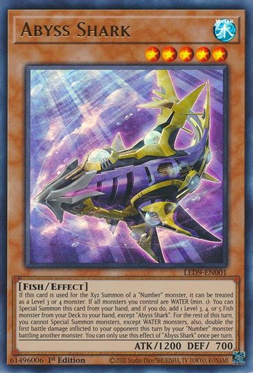 Abyss Shark (LED9-EN001) [Legendary Duelists: Duels From the Deep]
