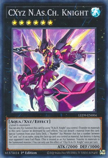 CXyz N.As.Ch. Knight (LED9-EN004) [Legendary Duelists: Duels From the Deep]