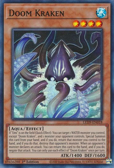 Doom Kraken (LED9-EN018) [Legendary Duelists: Duels From the Deep]