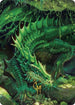 Adult Green Dragon Art Card (Gold-Stamped Signature) (1) [Art Series: Commander Legends: Battle for Baldur's Gate]