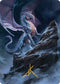 Ancient Silver Dragon Art Card () (Gold-Stamped Signature) (6) [Art Series: Commander Legends: Battle for Baldur's Gate]